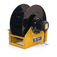Zwijacz przewodu XD70 do powietrza, wody i oleju napędowego/WOE, wlot/wylot 1-1/2", poj. bębna: 38 mm, l=15 m, NPT, silnik hydr., kolor żółty (G24R513) - Graco
