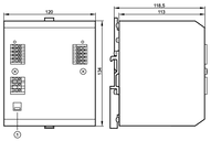 Zasilacz AS-Interface PowerSupply 230VAC 2x4A (AC1212) - IFM