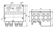 Moduł AS-i Universalny EEMS/Module/4DI/4do/T/CCT (AC2035) - IFM