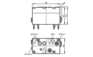 AirBox AS-i AirBox 2DI 1PO M12 (AC2046) - IFM