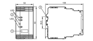 Moduł AS-i do zabudowy w szafie sterowniczej SmartL50 4DI 4do R C (AC2258) - IFM