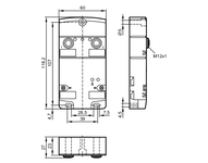 Moduł AS-i CompactLine CompactM12 2 AI C V4A (AC2403) - IFM