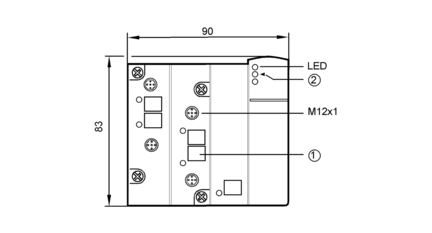 Moduł AS-i ClassicLine ClassicLine90 4AI (C) M12 IP67 (AC2516) - IFM