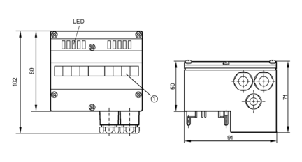 Moduł AS-i Universalny UniversalModule 2AI(C) IP65 (AC2616) - IFM