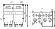 Moduł AS-i Universalny UniversalModule 4AI(Pt100)IP65 (AC2620) - IFM