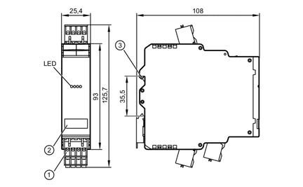 Repeater AS-i SmartL25 AS-i Repeater III (AC3226) - IFM