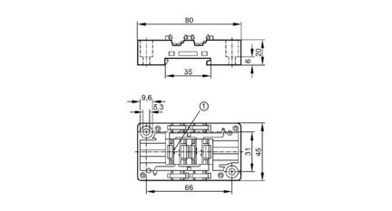 Dolna część modułu AS-i ASI-MODUL-UNTERTEIL FK (AC5000) - IFM