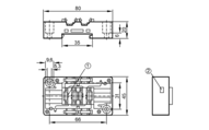 Dolna część modułu AS-i EMS-Base FC V2A (AC5014) - IFM