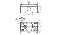 Dolna część modułu AS-i EMS-BASE RC ST SET (AC5031) - IFM