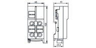 Moduł AS-i ClassicLine z technologią szybkiego montażu ClassicLine 4SB IP67 (AC5200) - IFM