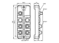 Moduł temperaturowy IO-Link IOL MOD 4xTEMP IP67 (AL2384) - IFM