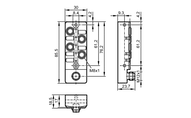Moduły IO-Link CompactLine IO-Link module 4 DI M8 IP 67 (AL2410) - IFM