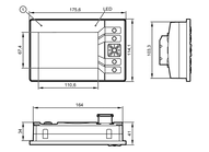 Programowalny wyświetlacz graficzny do maszyn mobilnych ecomatDisplay/5"HB/Standard (CR1151) - IFM