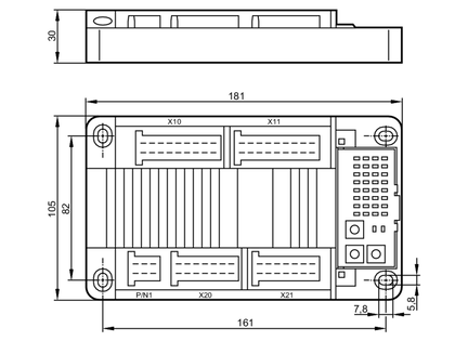 Moduły wejść/wyjść do maszyn mobilnych R360/CabinetModule/32I/0 (CR2016) - IFM