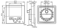 Programowalny wyświetlacz graficzny do maszyn mobilnych R360/BasicDisplay/Clear (CR9221) - IFM