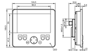 Programowalny wyświetlacz graficzny do maszyn mobilnych R360/BasicDisplay XL/Clear (CR9222) - IFM