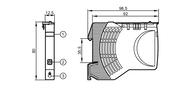 Wyłącznik elektroniczny Fuse/Standard/24VDC/8A (DF1208) - IFM
