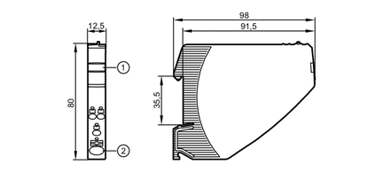 Moduł dystrybucji potencjału uziemienia Supply Module GND/1x 10mm2 (DF3100) - IFM