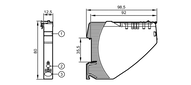 Moduł zasilający do wyłącznika elektronicznego Supply Module 24VDC/reverse (DF3210) - IFM