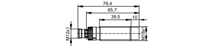 Kompaktowy monitor prędkości DGA4008-wRKG/IO/US/3D (DI604A) - IFM