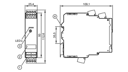 Wzmacniacz przełączający N200/SA-1 110-240VAC (DN0210) - IFM