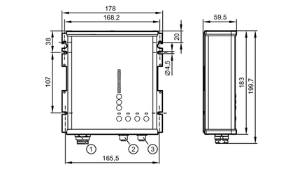 Zasilacz impulsowy 24V DC PSU-3AC/24VDC-20A/-/IP67 (DN4234) - IFM