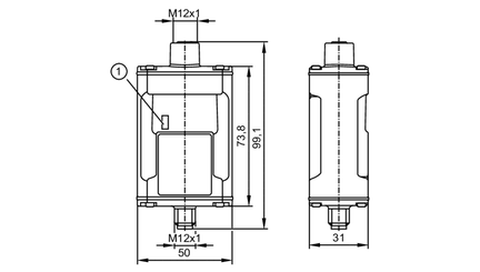Sterownik do taśm świetlnych RGBw LED Controller RGBw-LED IP67 (DP1615) - IFM