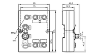 Jednostka przetwarzająca RFID LF / HF DTELF/HFABRwITUS00 (DTE105) - IFM