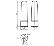 Lampa sygnalizacyjna 5-segmentowa z wyjściem IO-Link danych LED-Tower-5/MDA/ (DV1521) - IFM