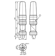 Lampa sygnalizacyjna 3-segmentowa LED-Tower-3/IOL/Bracket+Buz (DV2310) - IFM