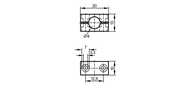 Obejma montażowa MOUNTING CLAMP D8 MM (E10221) - IFM