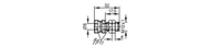 Tuleja montażowa z blokadą FIXING/M8/BASIC/MS/END STOP (E10848) - IFM