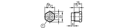 Dławik kablowy (E11270) - IFM