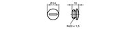 Osłona M20X1,5 (E12209) - IFM