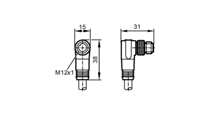 Przewód z Wtykiem ASTGA050MSS0006C04 (E12215) - IFM