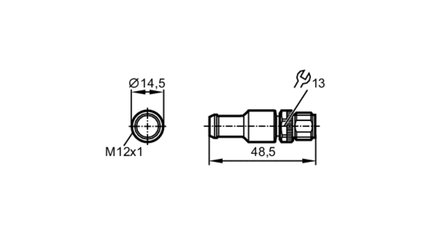 Rezystor Terminujący do Sieci Profibus Dp ProfiBus Terminat. Resistor (E12315) - IFM