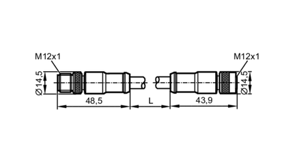 Przewód połączeniowy V do GI020MSS0010K02STGI020MSS (E12317) - IFM