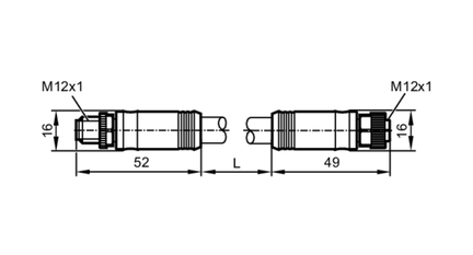 Przewód połączeniowy V do GX050MSS0005H05STGH005MSS (E12655) - IFM