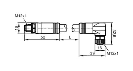 Przewód połączeniowy V do AX050MSS0,25H05STGH005MSS (E12658) - IFM