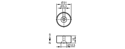 Magnes M5.0 IATA E10753 5X (E12709) - IFM