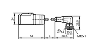 Przewód połączeniowy V do GS040--S0001H04doAH040MSS (E12728) - IFM