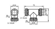 Rozgałęźnik T Z do 2B050ZDS0000-00STGB050ZDS (E12778) - IFM