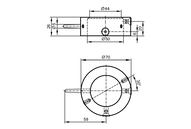 Znacznik Położenia do Siłowników Zaworowych PUCK D70 +90/-0 / w50 (E17012) - IFM