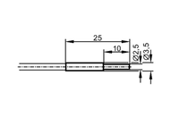 Czujnik światłowodowy w układzie bramki FE-00-P-A-E2,5 (E20060) - IFM