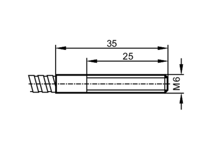 Czujnik światłowodowy odbiciowy FT-00-APA-M6/S 0,5M (E20065) - IFM