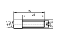 Czujnik światłowodowy odbiciowy FT-30-A-A-M8/3M (E20137) - IFM
