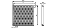 Odbłyśnik do czujników  refleksyjnych REFLECTOR TS-96x96 (E20454) - IFM
