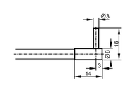 Czujnik światłowodowy w układzie bramki FE-00-M-V-R3/1M (E20500) - IFM