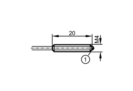 Czujnik światłowodowy w układzie bramki FE-11-EPA-M4/F1x1/2M (E20753) - IFM