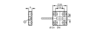 Czujnik światłowodowy w układzie bramki FE-11-EPA-Q-/F16X0,265 (E20757) - IFM